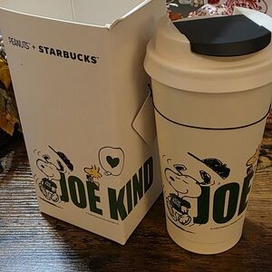 Starbucks Peanuts Joe Kind Tumbler
